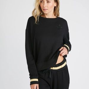 NWOT CHRLDR Swarovski Star Oversized Sweatshirt